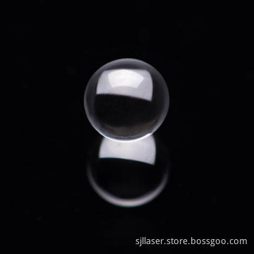 High Quality Fused Silica Ball Quartz Glass Ball Lens JGS1 Corning 7980 JGS2 JGS3 For Laser Fiber Coupling